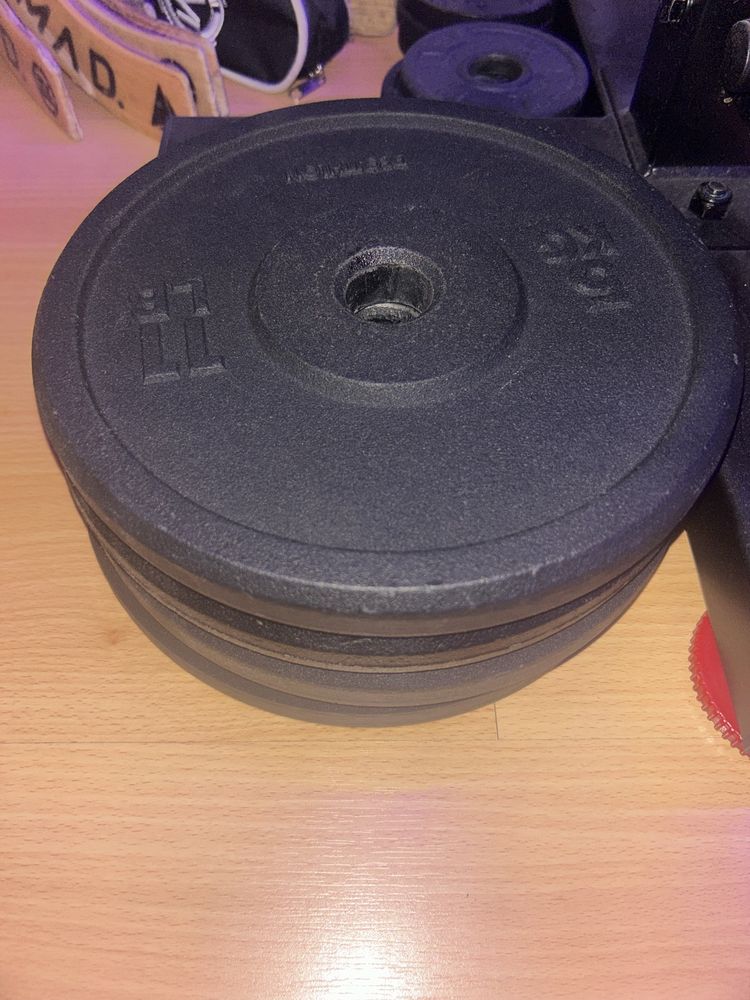 Kit de musculação  (Vende se individualmente ou em conjunto)