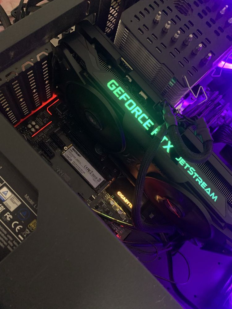 Видеокарта Rtx 3070 palit jetstream