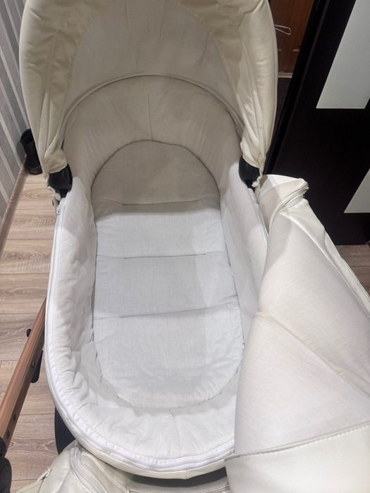 Коляска детская 2 в 1 Junama Diamond Mirror Satin