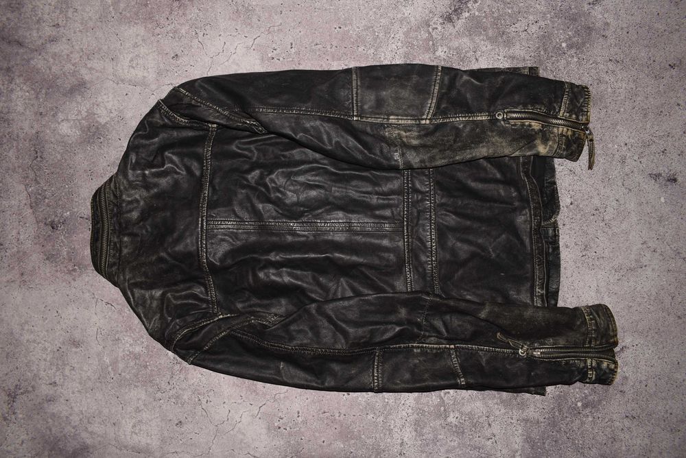 M.O.D. Leather Vintage Jacket (Чоловіча Шкіряна Мужская Кожаная Куртка