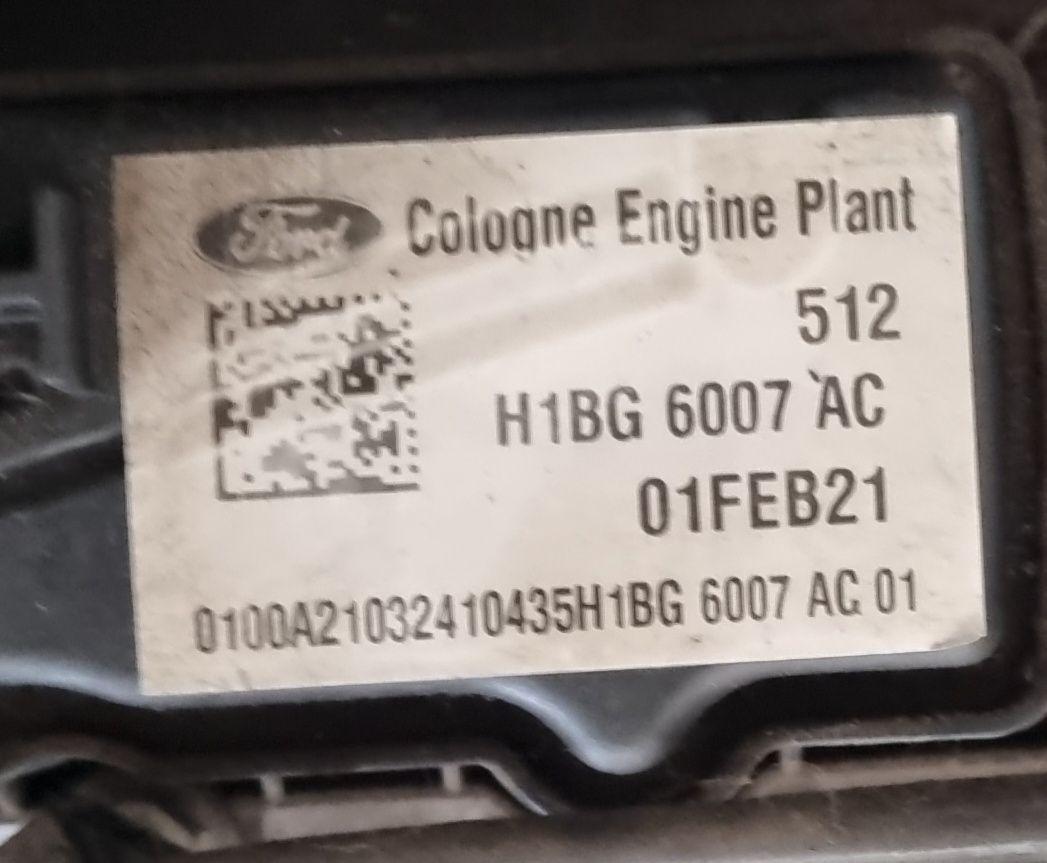 Silnik ford fiesta MK8 1.1 75KM  TI-VCT FSJA 35tys przebieg kompletny