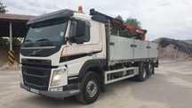 Volvo FM 460 / Zestaw Przyczepa Tandem / 6 X 2 / SKRZYNIOWY + HDS