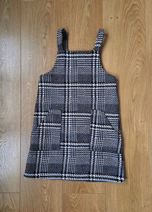 Теплый сарафан в школу для девочки