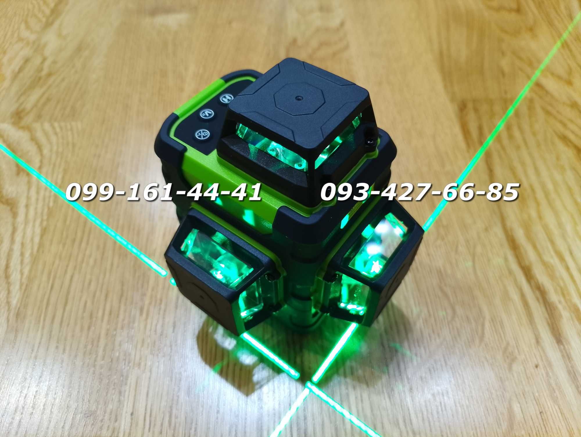 Лазерний Рівень Huepar HM03CG • Нівелір 3D 12 Ліній • Лазерный Уровень