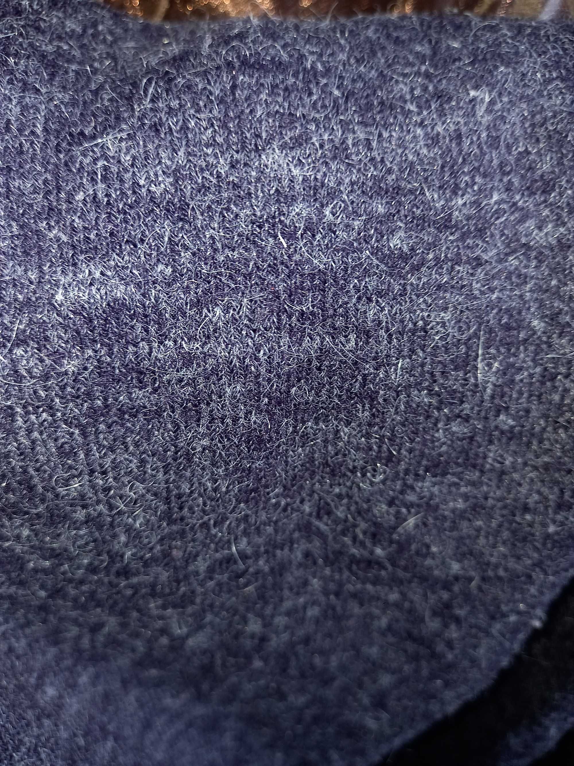 Camisola preta mesclada de roxo, com renda preta - M - Local