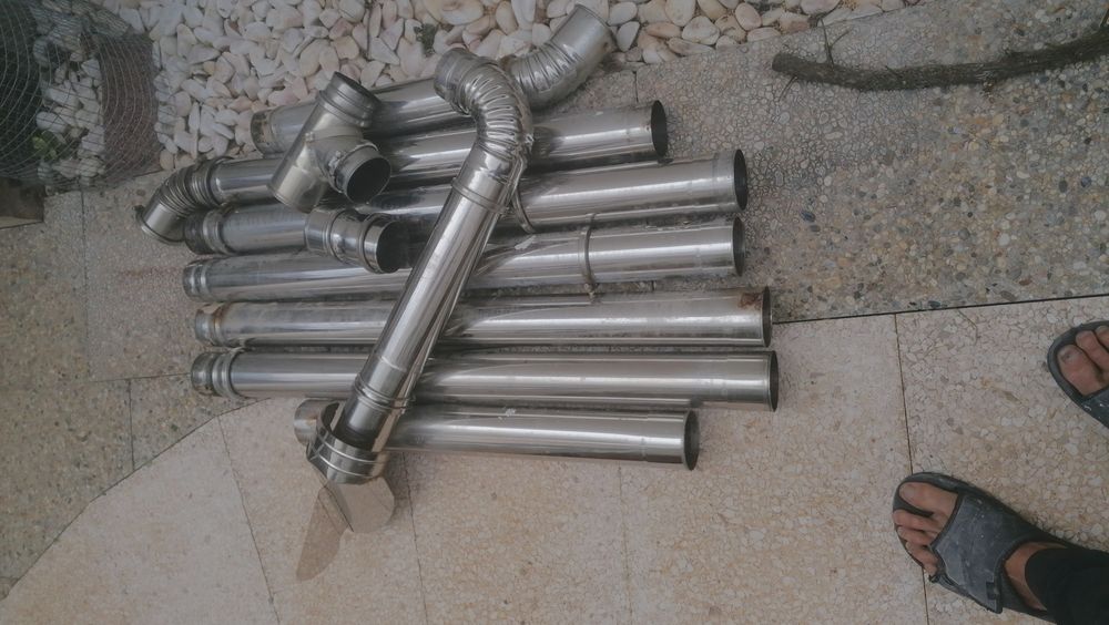 80mm Chimney pipes.