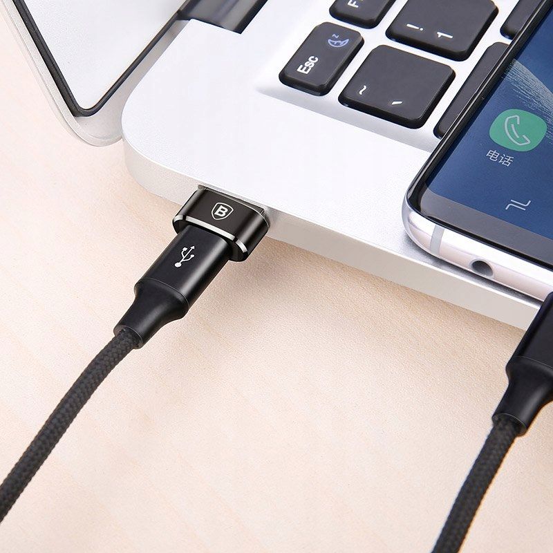 Baseus Adapter Przejściówka Usb Do Z Usb-C C