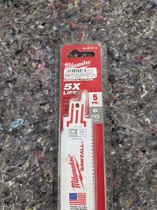 Milwaukee Brzeszczoty do piły szablastej 16cm