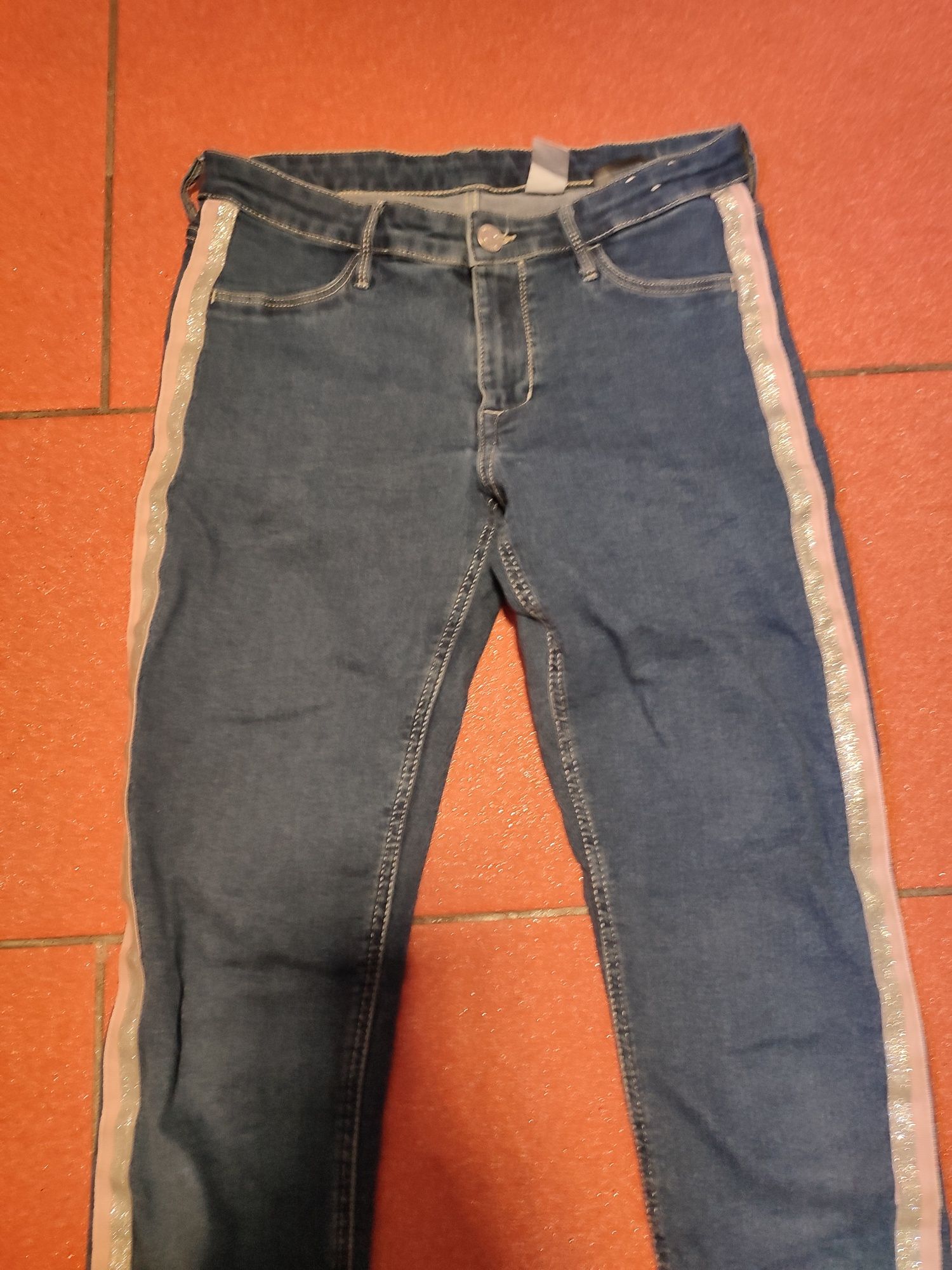 Spodnie jeansowe h&m roz 158cm