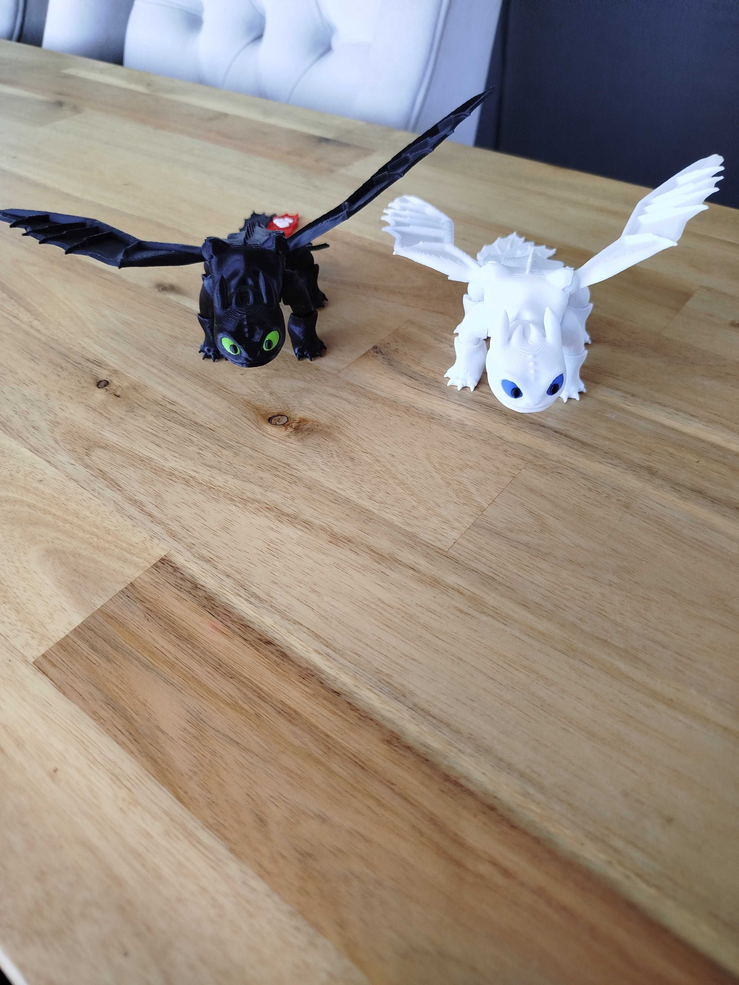 Zestaw flexi dragon Nocna Furia Szczerbatek Jak wytresować smoka