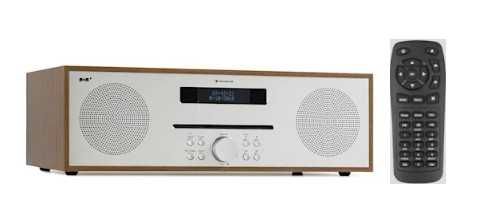 Стерео програвач Auna Silver Star BT,CD,FM,USB,AUX, DAB+