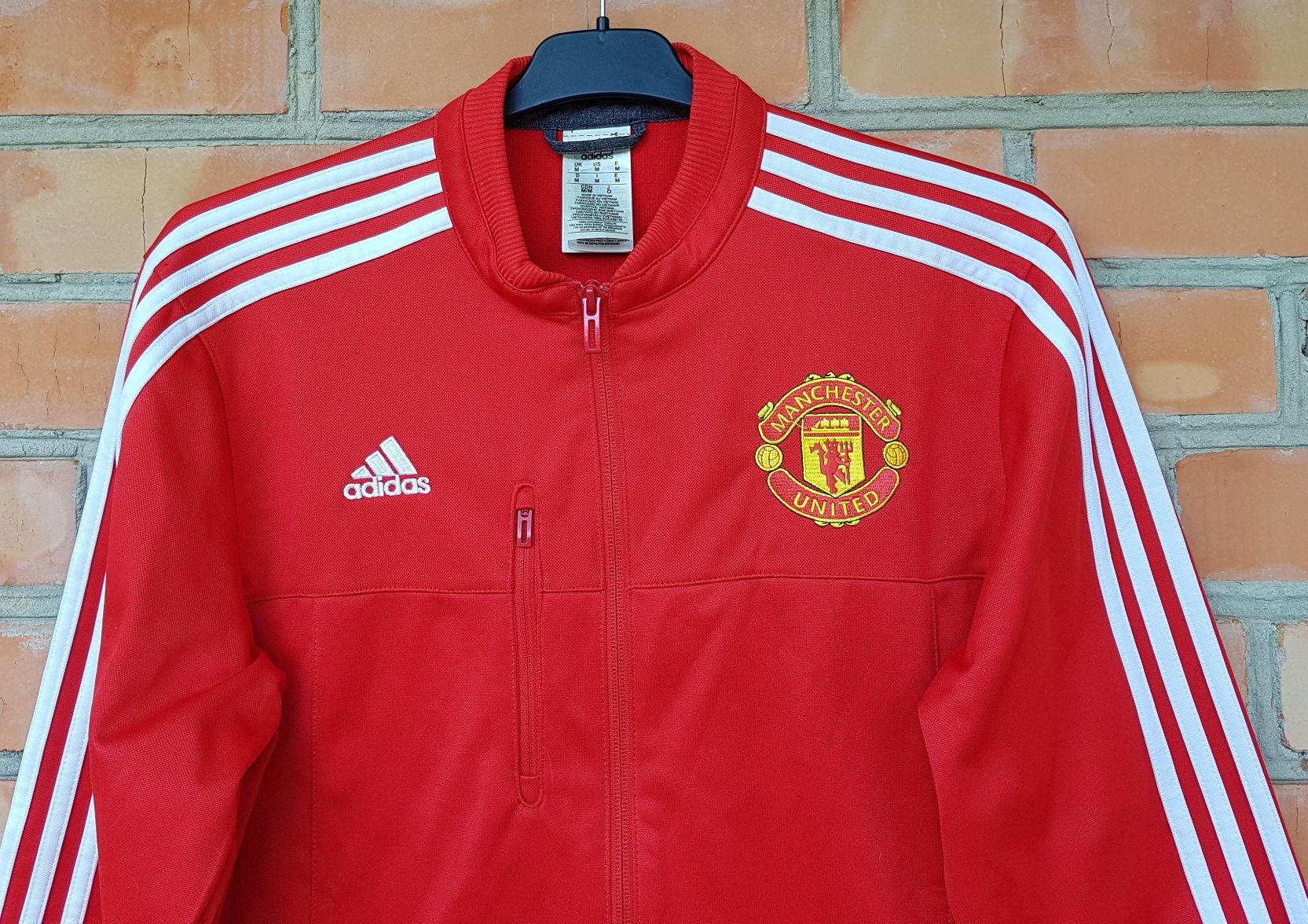 Adidas Manchester United куртка бомбер олімпійка оригінал M зіпка