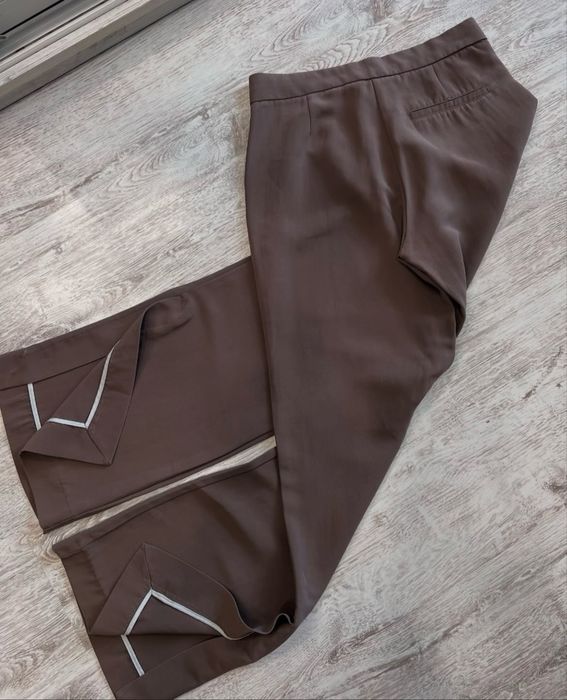 Брюки широкі палаццо зара zara штани