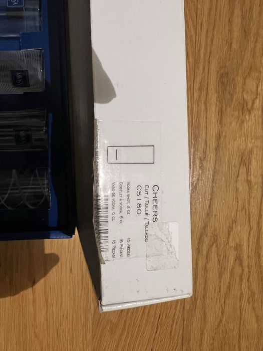 Conjunto de 6 copos de vodka