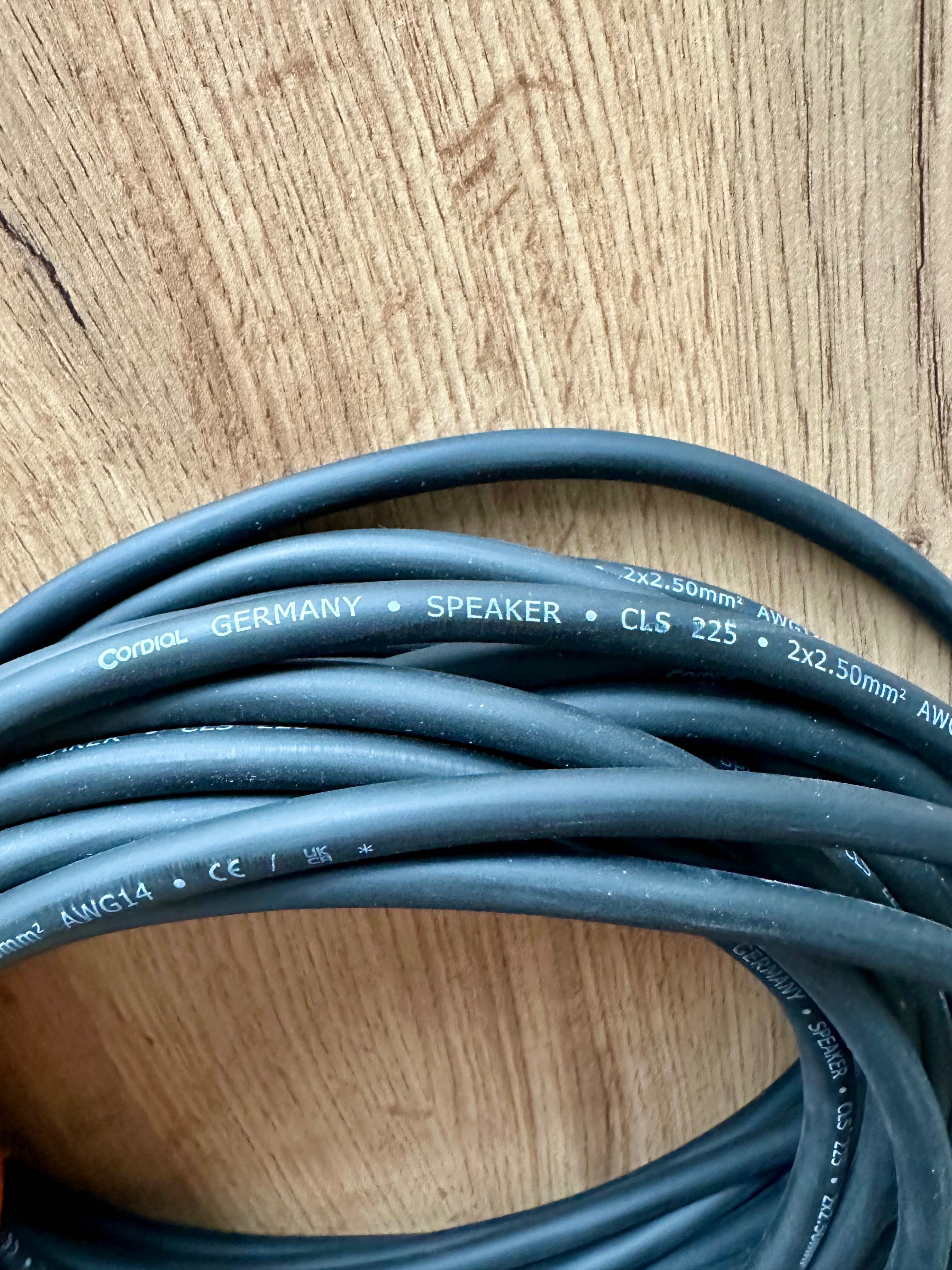 Kabel głośnikowy Cordial CLS 225 2x2,5mm. 12metr