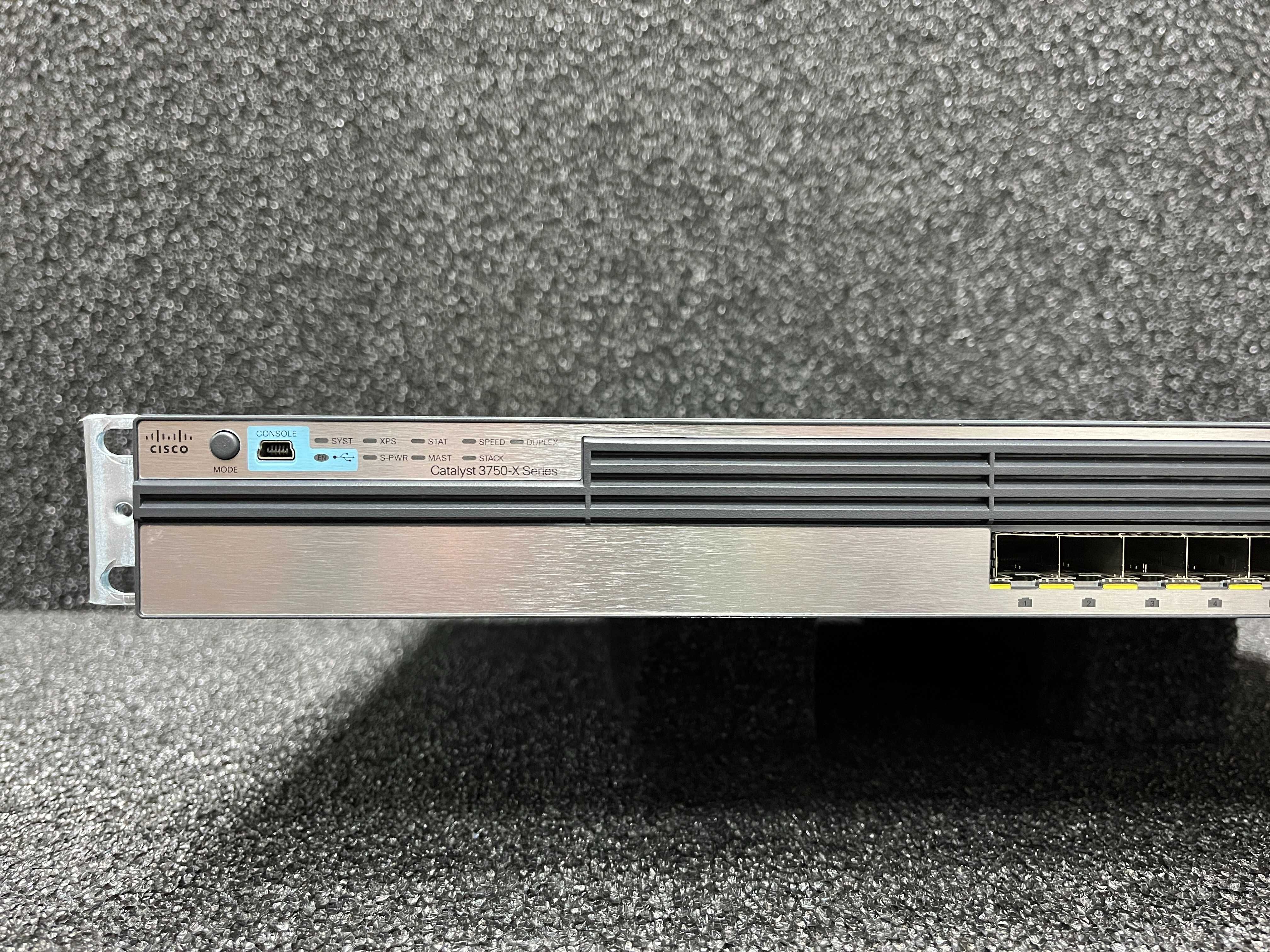 Комутатори Cisco WS-C3750X-12S-E (Full Layer 3, IP Services)