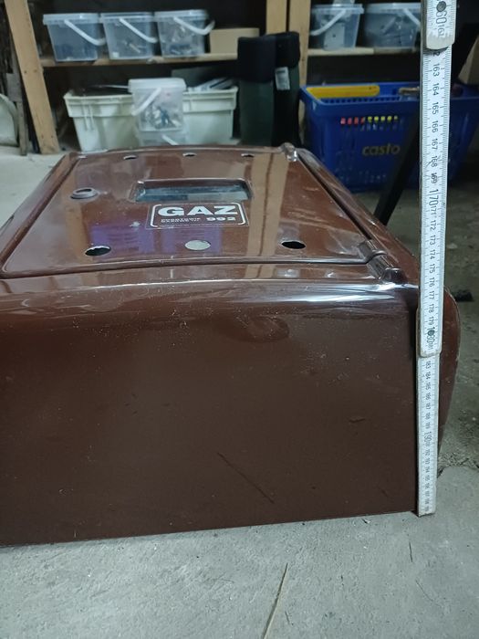 Szafka gazowa na licznik.