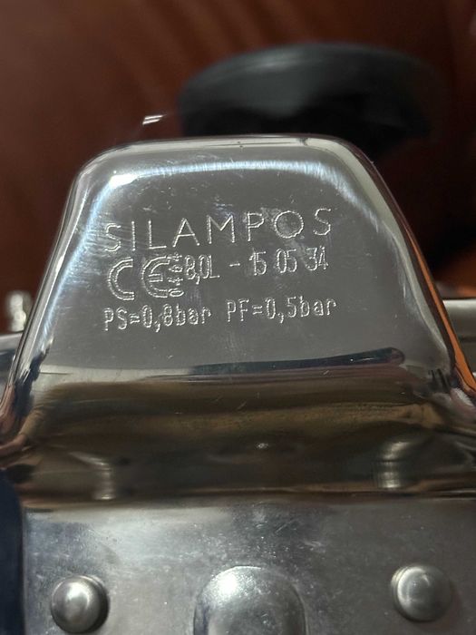 Panela Pressão Silampos Aço Inox 8L - Ref. 643122018708 - NOVA