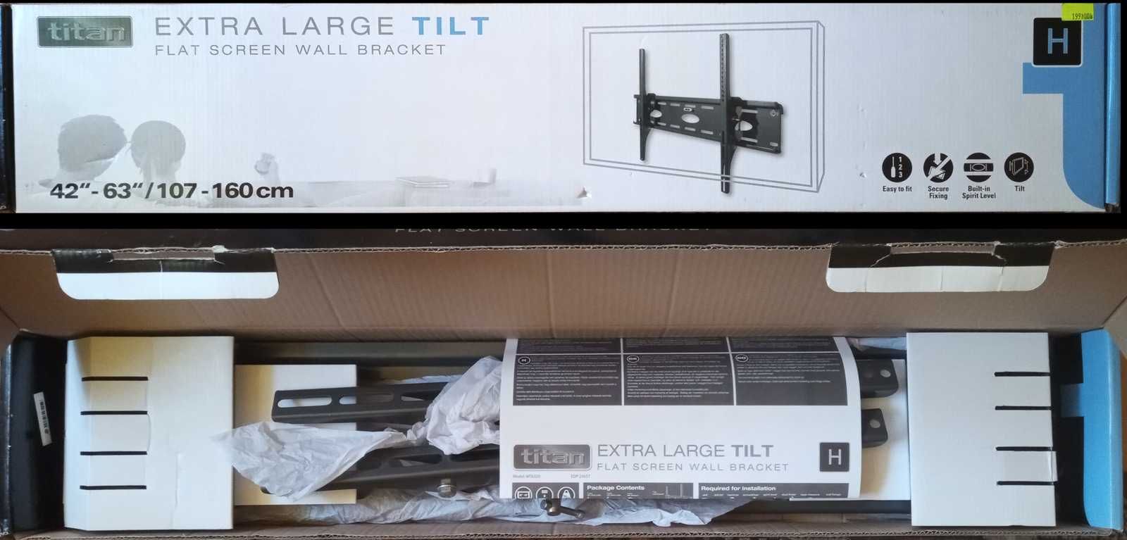 Uchwyt TV 42 - 120 cale  75kg TILT VESA 800x400