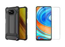 Etui Xarmor + szkło płaskie do Xiaomi Poco X3 Nfc