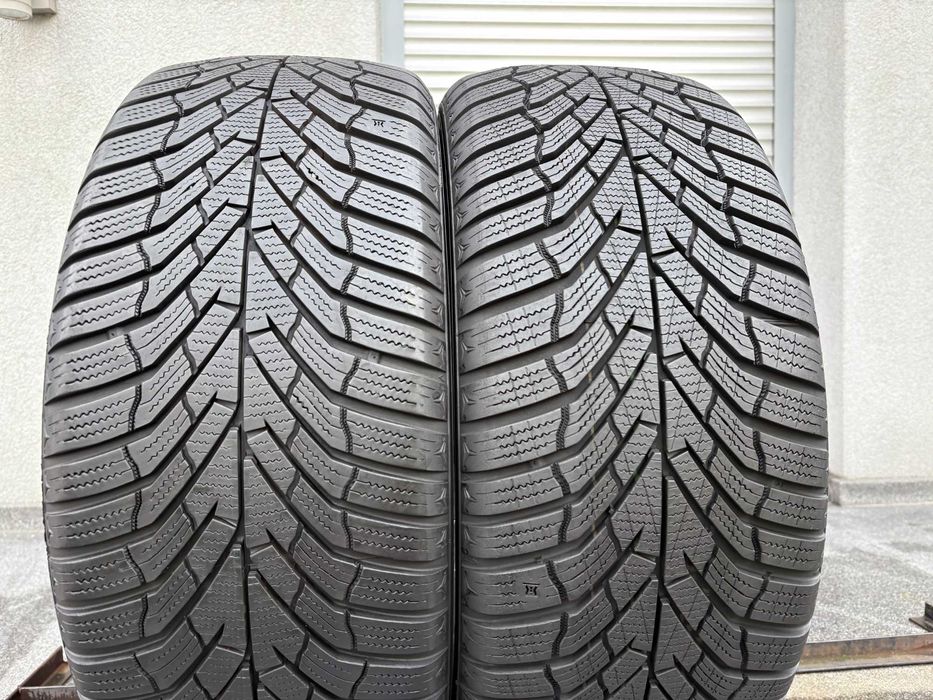 2szt zimowe 225/45R17 Continental 8-7,2mm 2024r świetny stan! Z711 gwa