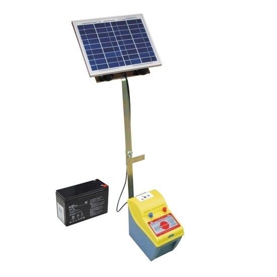 Електропастух Eco Stop + сонячна панель 20 Вт