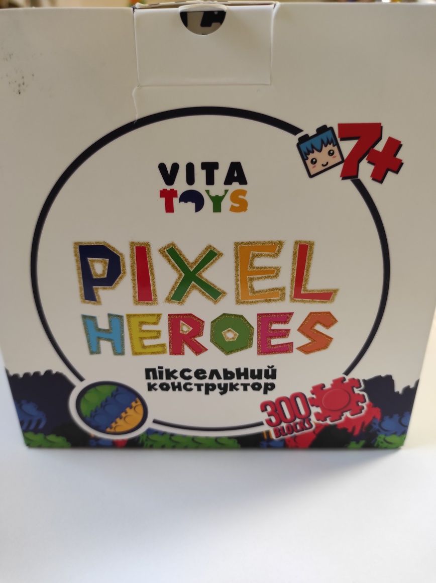 Конструктор пиксельный піксельний конструктор vita toy игрушки іграшки