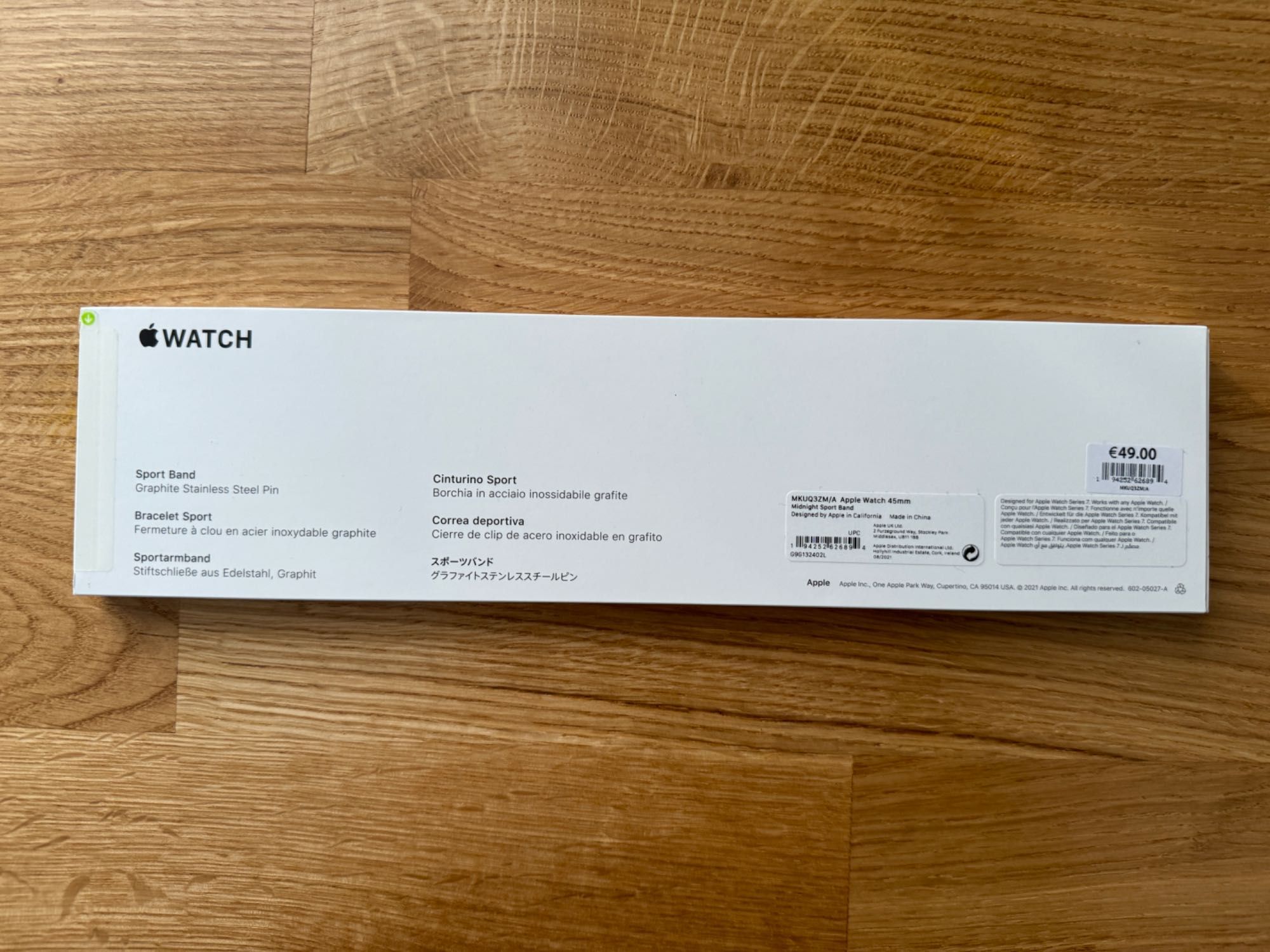 Apple Watch Series 7 Midnight Aluminum 45мм