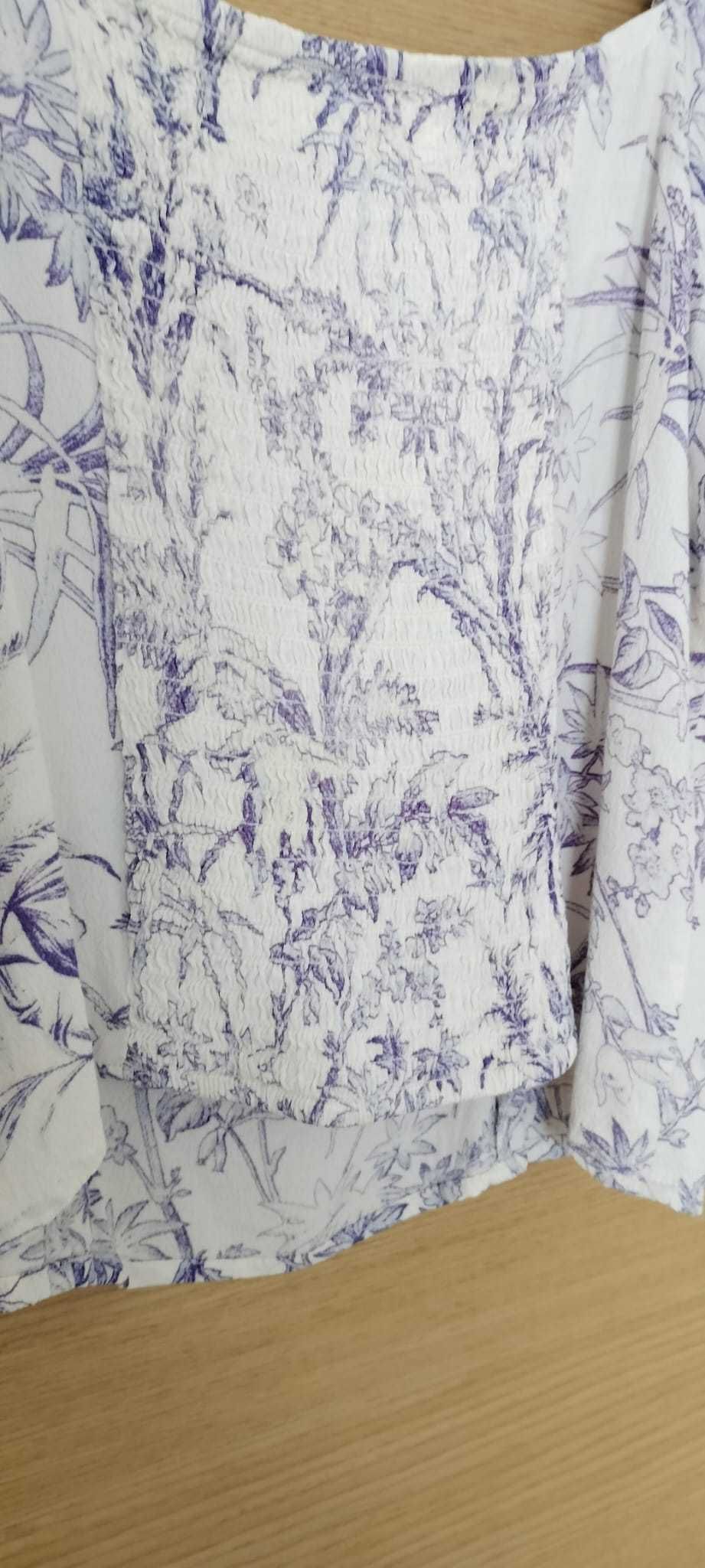 Blusa flores H&M