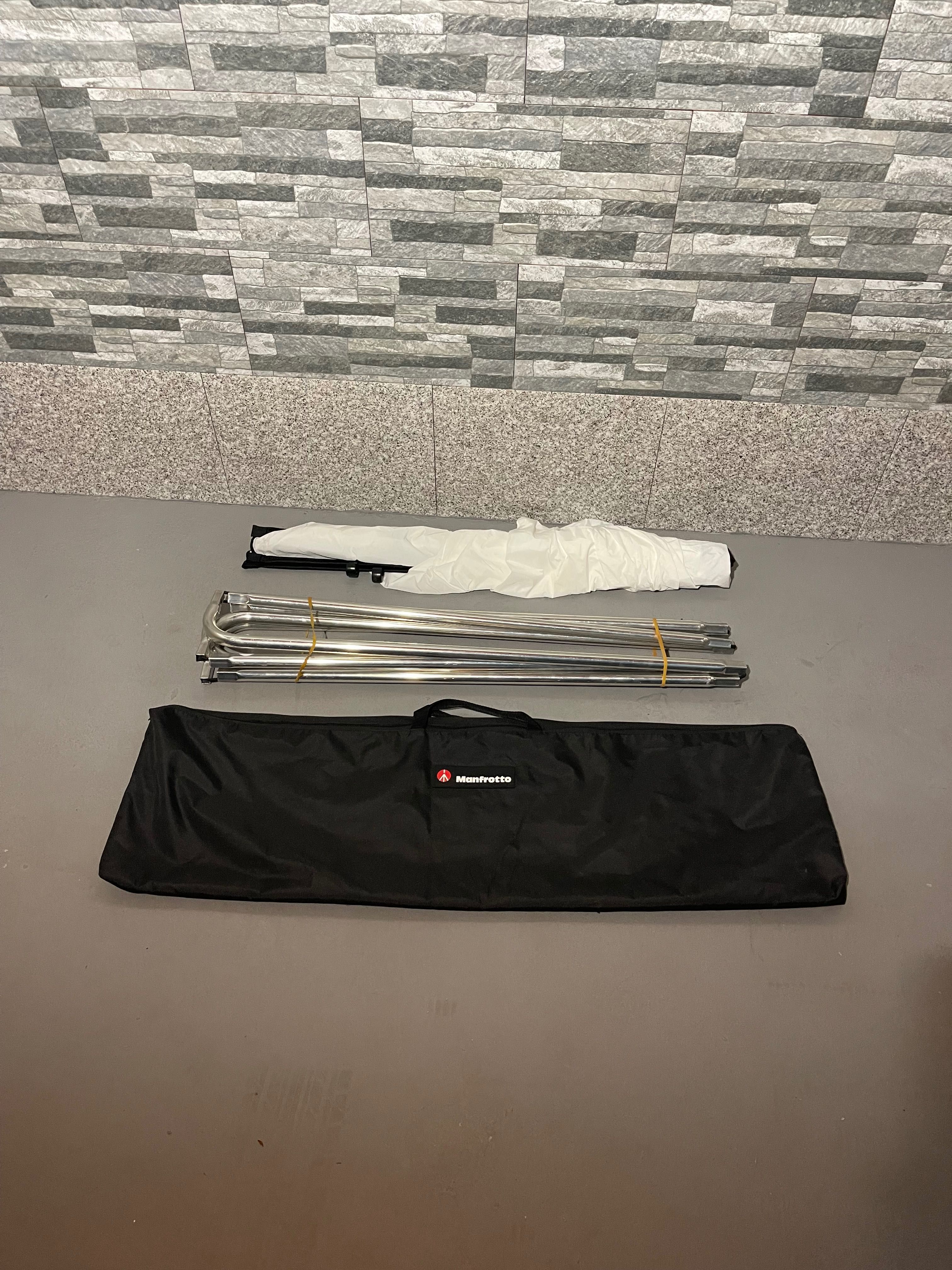 Conjunto Manfrotto Skylite – 2x molduras + 2x difusores + malas