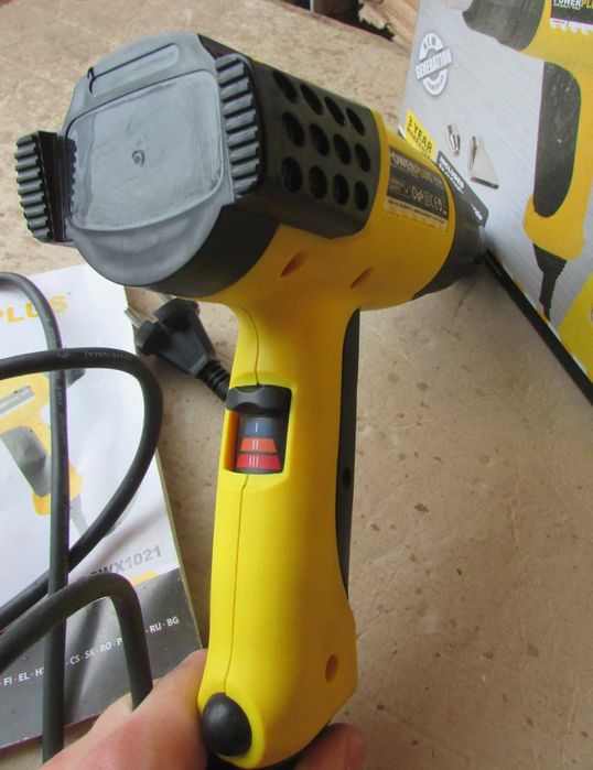 Фен будівельний Powerplus POWX1021 2000 Вт (з Бельгії)