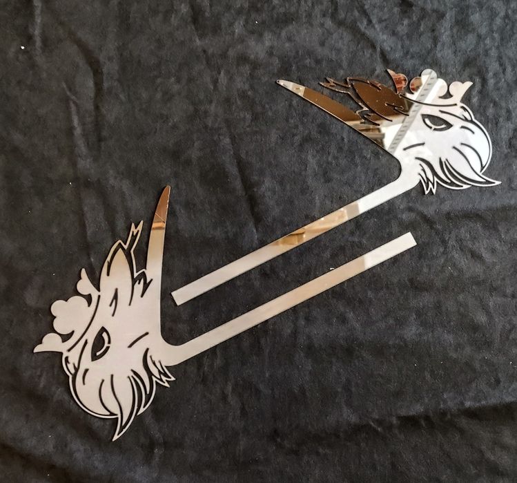 Nakładki klamka Scania R "CHROM" Dekory stal nierdzewna inox