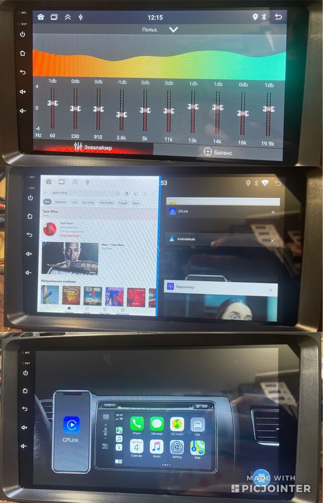 Android SKODA OCTAVIA A5 A7 CarPlay 2/32gb GPS WIFI BT USB Магнітола