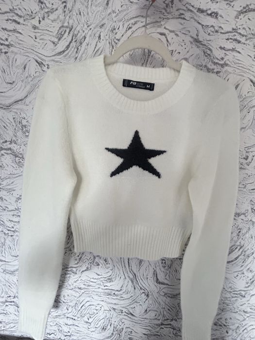 Білий светр New Yorker розмір М / Кофта