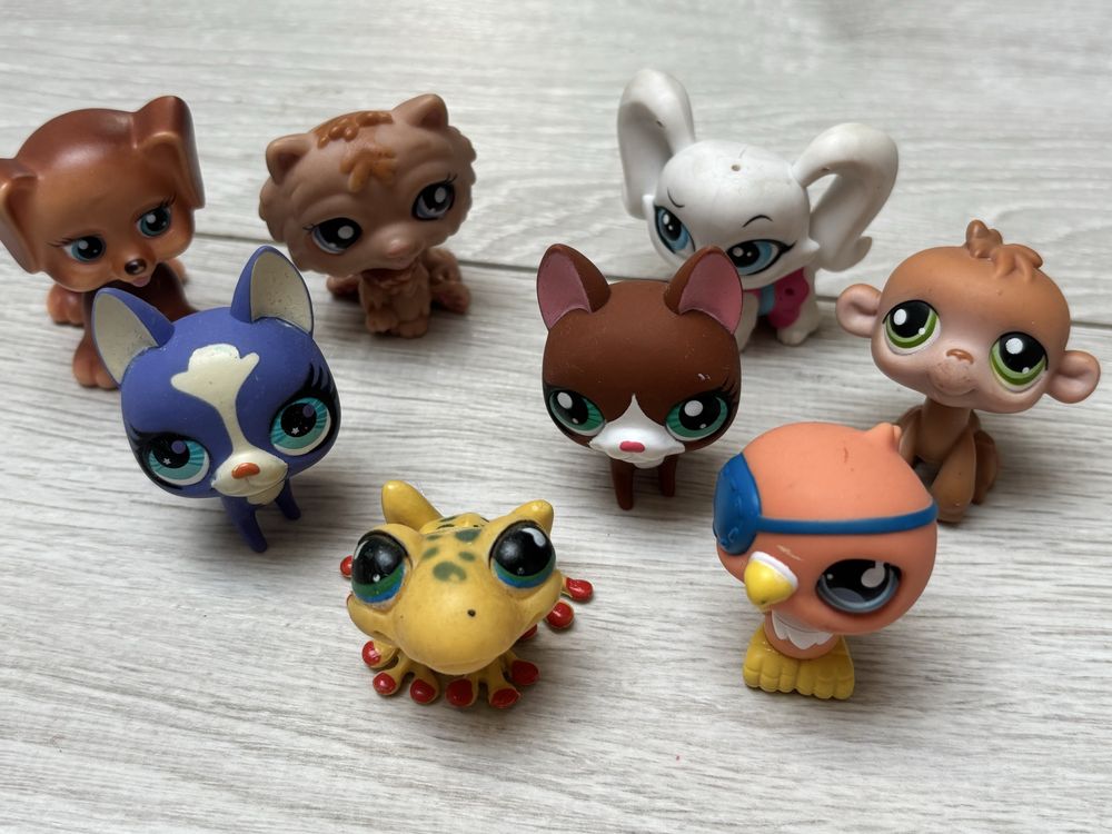 Zestaw 8 figurek LPS Littlest Pet Shop