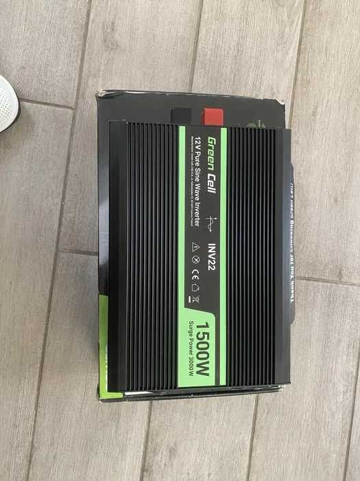 Інвертор Green Cell 1500Вт/3000Вт inv 22 чиста синусоіда.