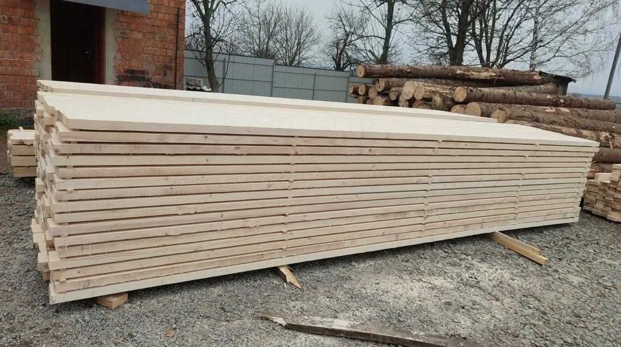 Пиломатеріали 110*35*3м різних видів та сортів з доставкою