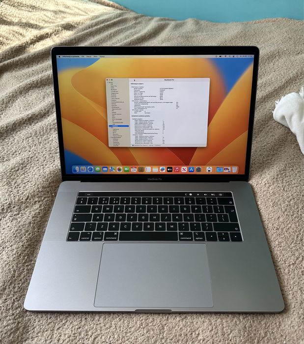 Macbook pro 15” i9, 32Gb, 1T hdd
