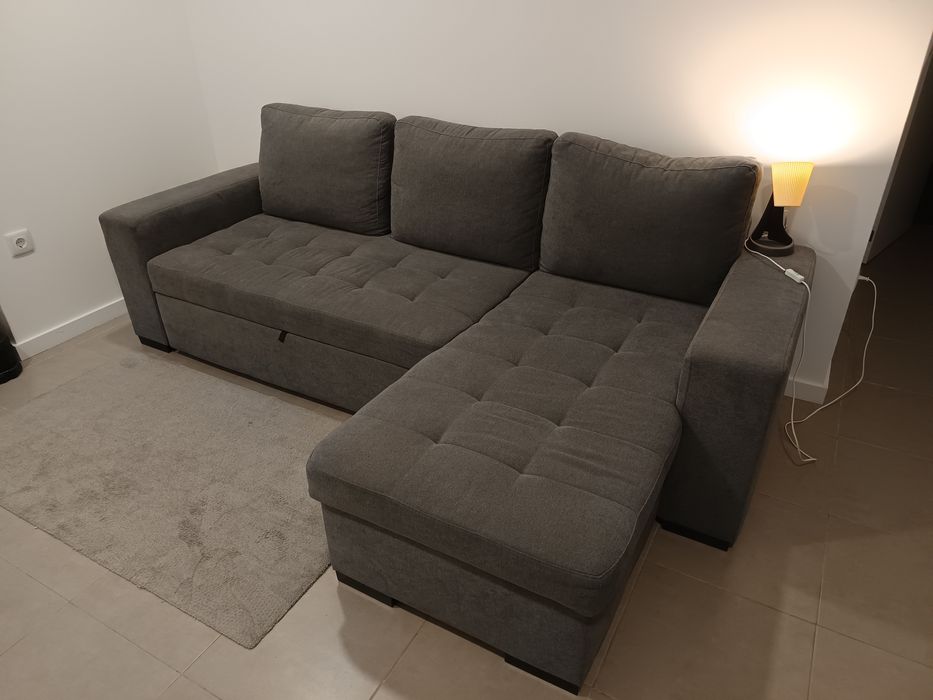 Sofa L em bom estado
