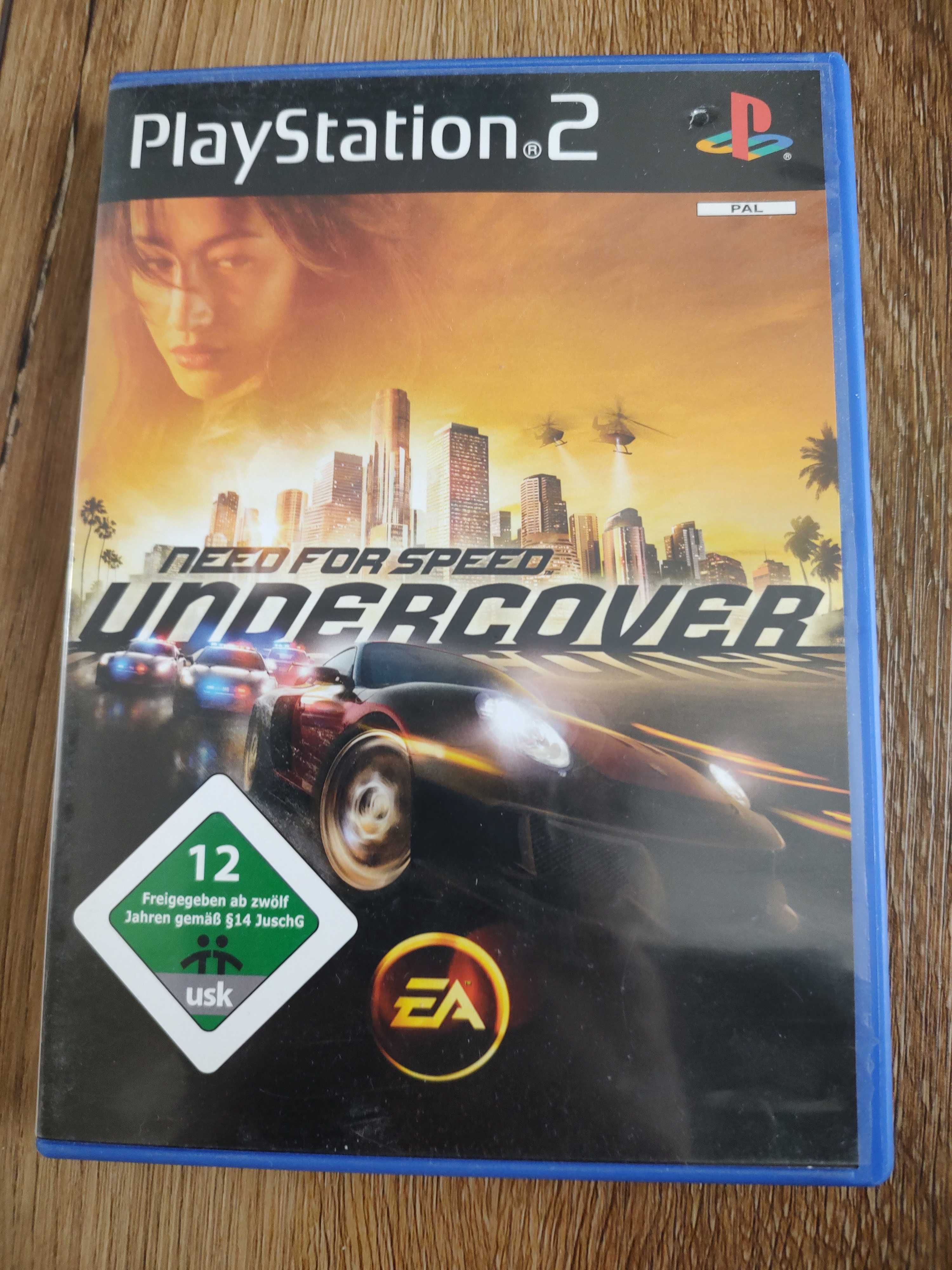 Gra Need For Speed Undercover Playstation 2 PS2 Sprawna Stan B Dobry