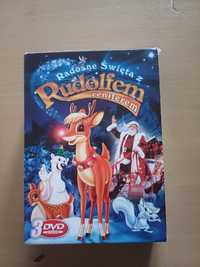 Rudolf 3 szt dvd stan idealny