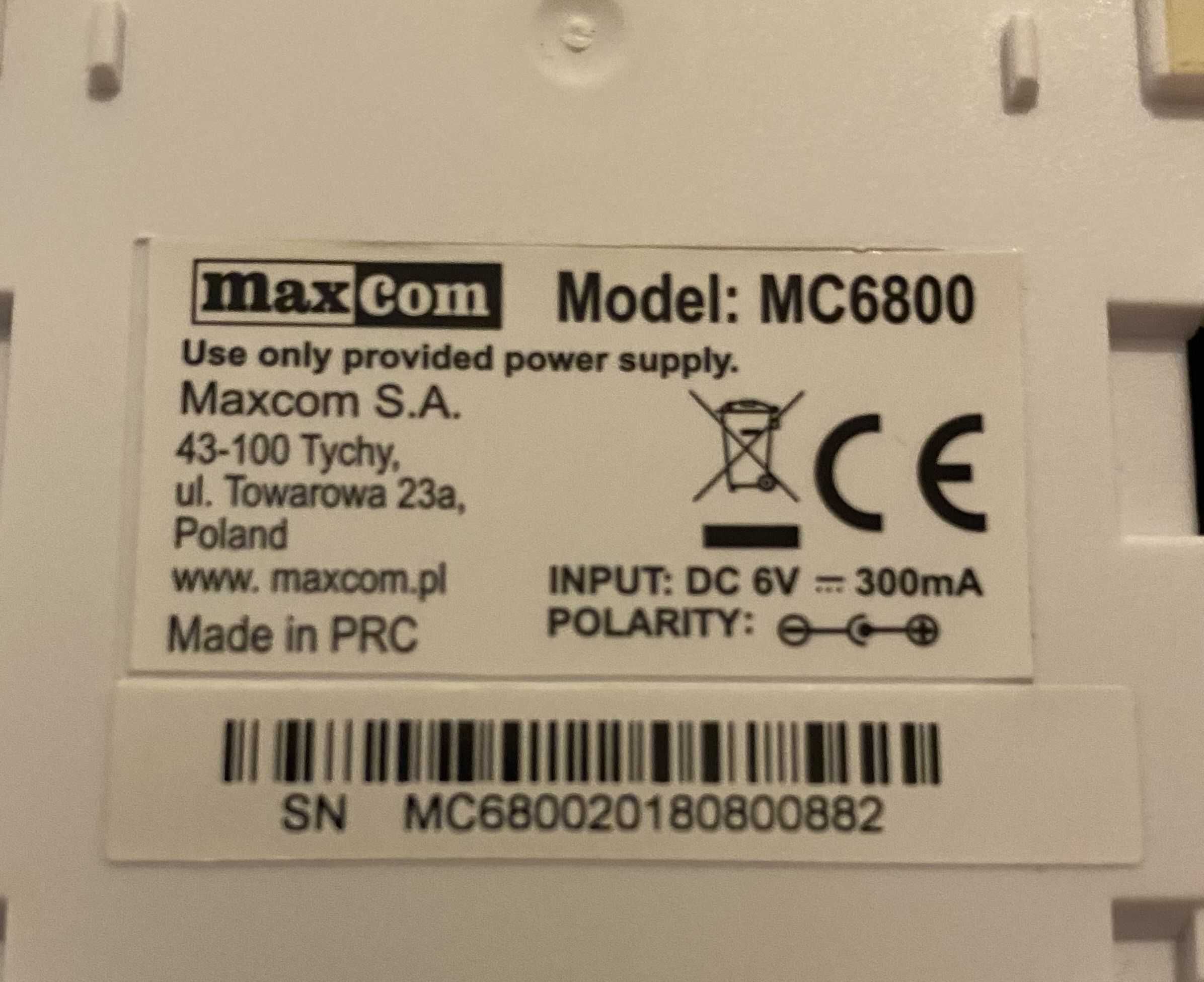 Telefon Stacjonarny MaxCom MC6800