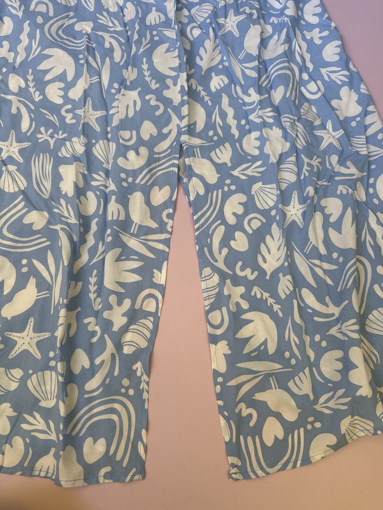 Довга блакитка сукня H&M