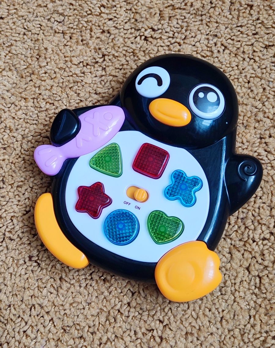 Музична іграшка пінгвін звуки тварин