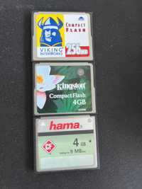 Karta Pamięci CompactFlash (Zestaw 3 kart)