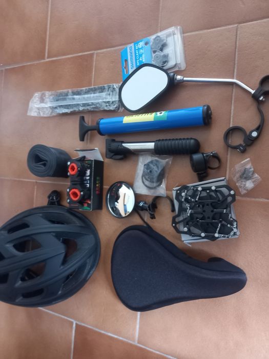 Lote material ciclismo