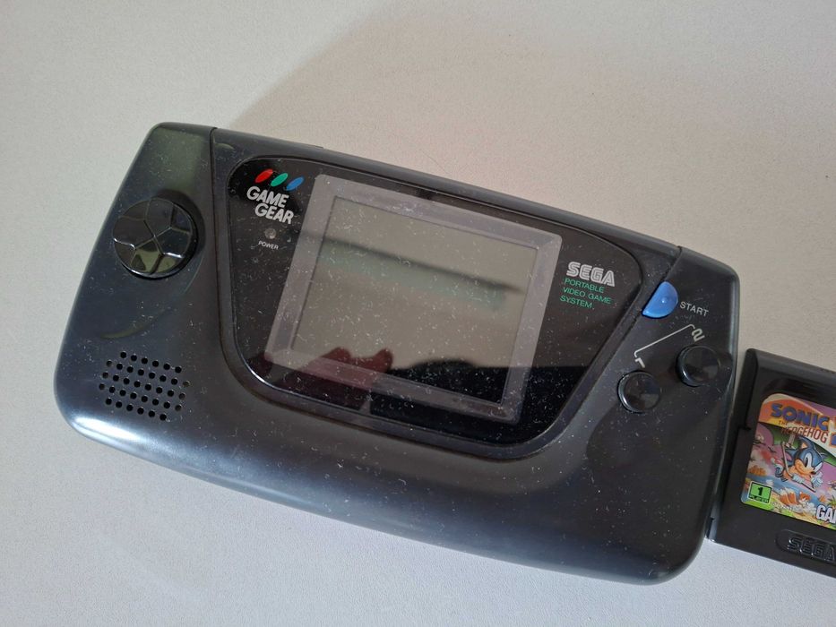 Consola Portátil Sega Game Gear + Transformador + Sonic 2 *Ler Descri*