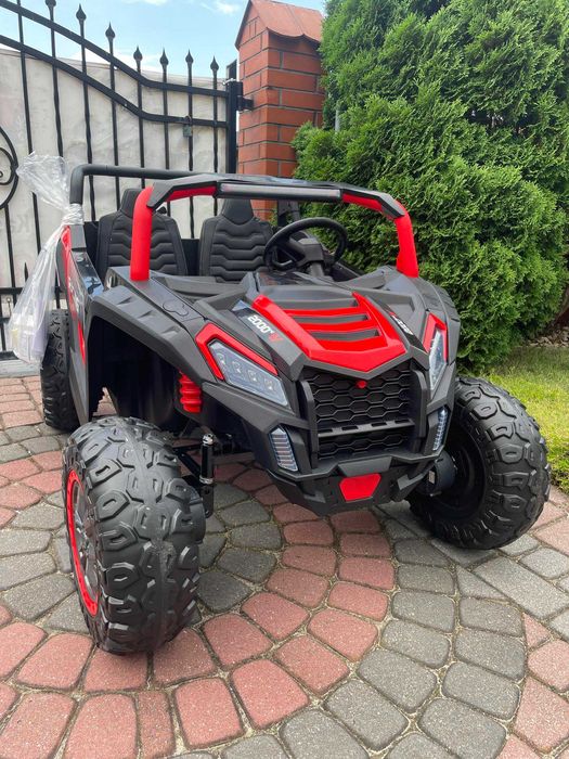 MEGAAUTKA.PL Ogromny Buggy Auto na akumulator dla 2 dzieci 4X200W 24V