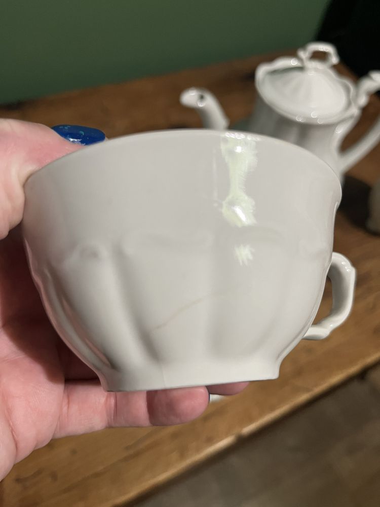 Serwis porcelana Walbrzych Maria Teresa Cral, talerz Tielsch Walbrzych