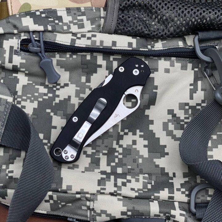 Складний розкладни ніж Spyderco Para-Militar Нож складной ніж складний